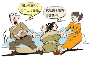 哺乳期<em>离婚孩子归谁</em>2013-离婚法律网